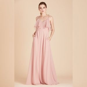 Birdy Grey Jane Convertible Dress Small Dusty Rose